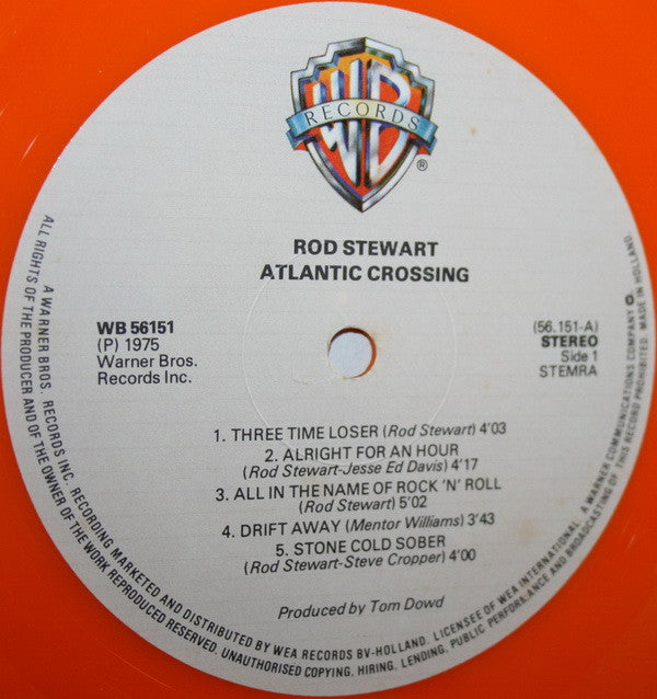 Rod Stewart : Atlantic Crossing (LP,Album,Limited Edition,Reissue)