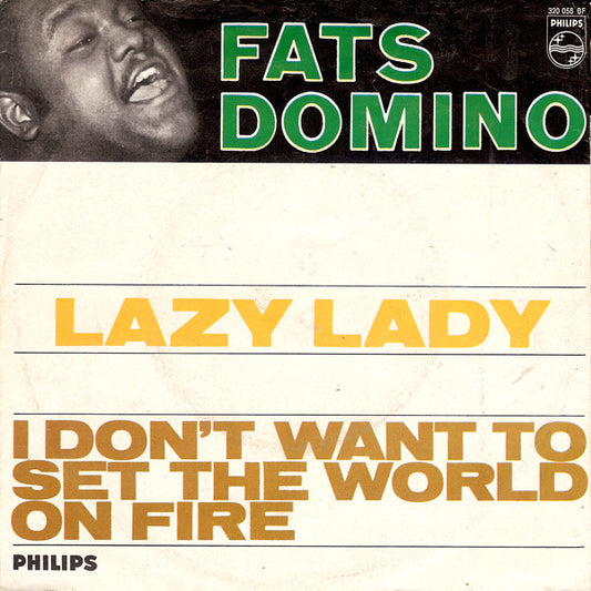 Fats Domino : Lazy Lady (7",45 RPM,Single)