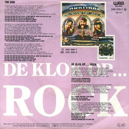 Normaal : De Klok Op... Rock (7")