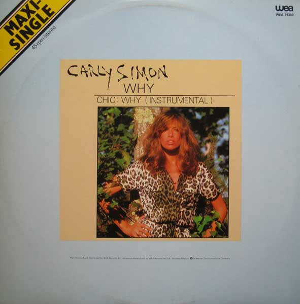 Carly Simon : Why (12",45 RPM,Maxi-Single)