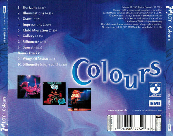 Eloy : Colours (Album,Reissue,Remastered)