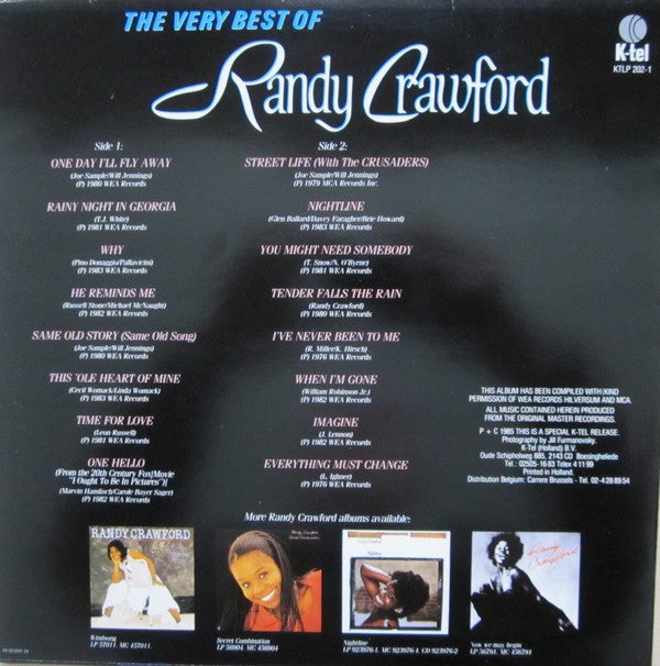 Randy Crawford : The Very Best Of (LP,Compilation)