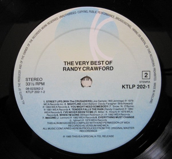 Randy Crawford : The Very Best Of (LP,Compilation)