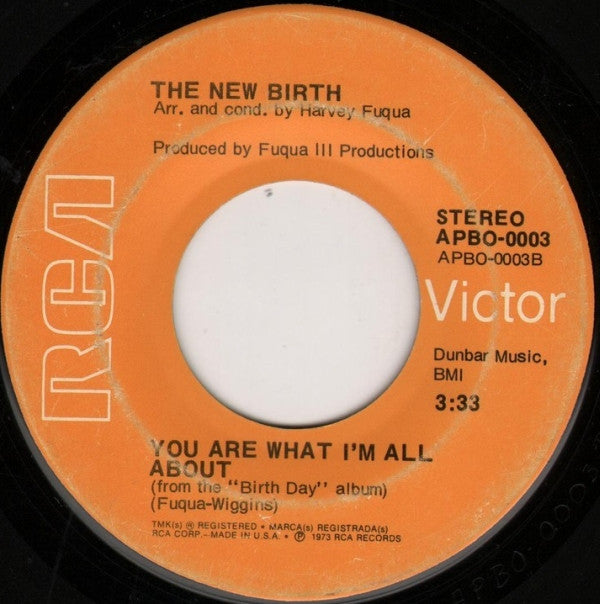 New Birth : Until It's Time For You To Go (7",45 RPM,Single)