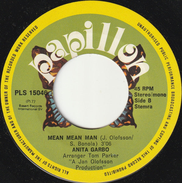 Anita Garbo : Race With The Devil (7",45 RPM,Single,Stereo)