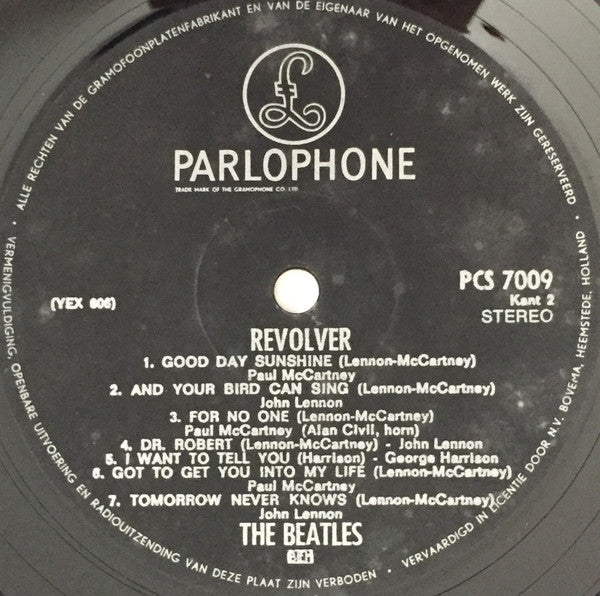 Beatles, The : Revolver (LP,Album,Stereo)