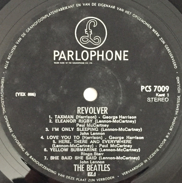 Beatles, The : Revolver (LP,Album,Stereo)