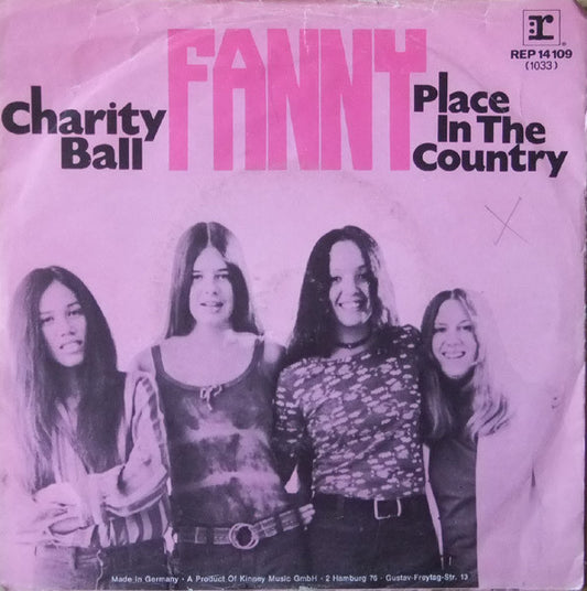 Fanny (2) : Charity Ball (7",Single)
