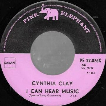 Cynthia Clay : I Can Hear Music (7",45 RPM,Single)