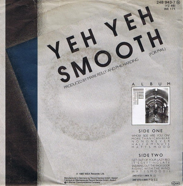 Matt Bianco : Yeh Yeh (7",45 RPM,Single)