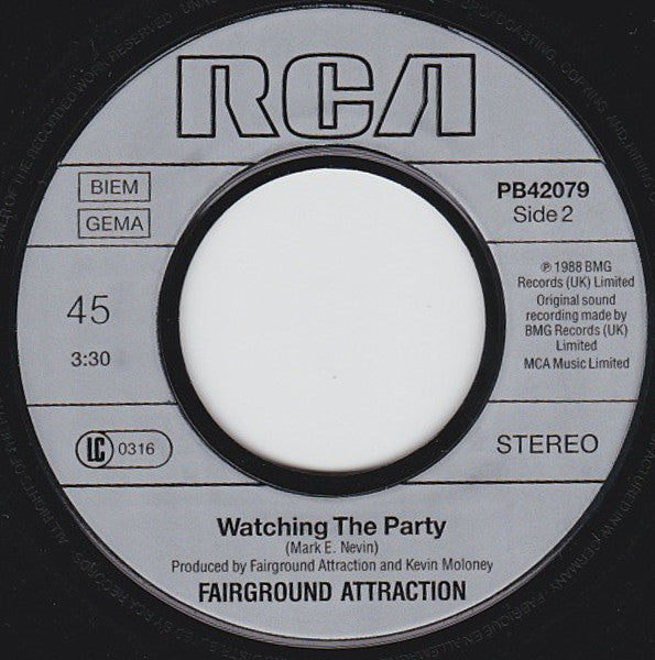 Fairground Attraction : Find My Love (7",45 RPM,Single)