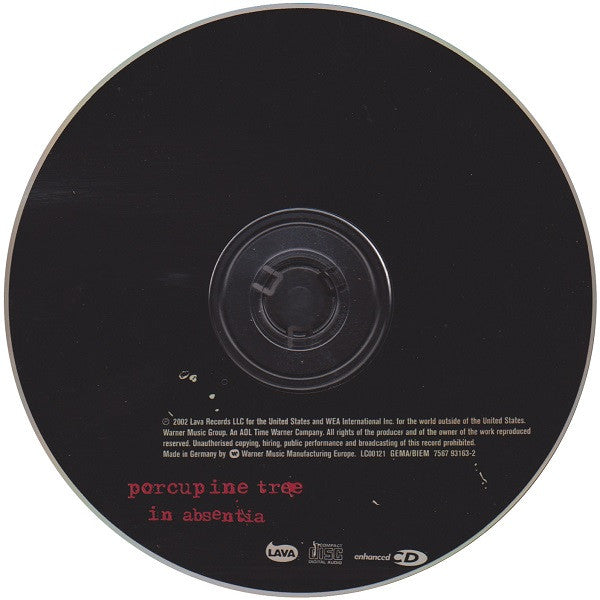 Porcupine Tree : In Absentia (Album,Enhanced)