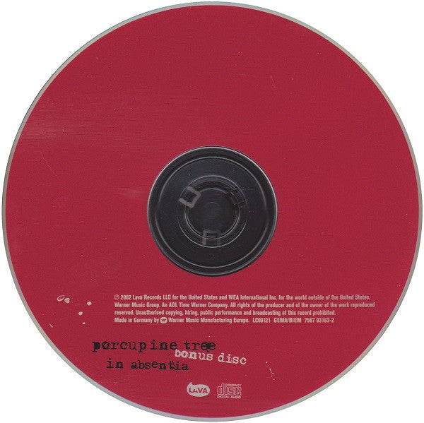 Porcupine Tree : In Absentia (Album,Enhanced)