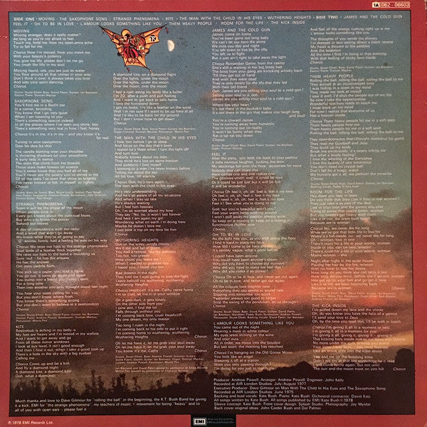 Kate Bush : The Kick Inside (LP,Album,Reissue)