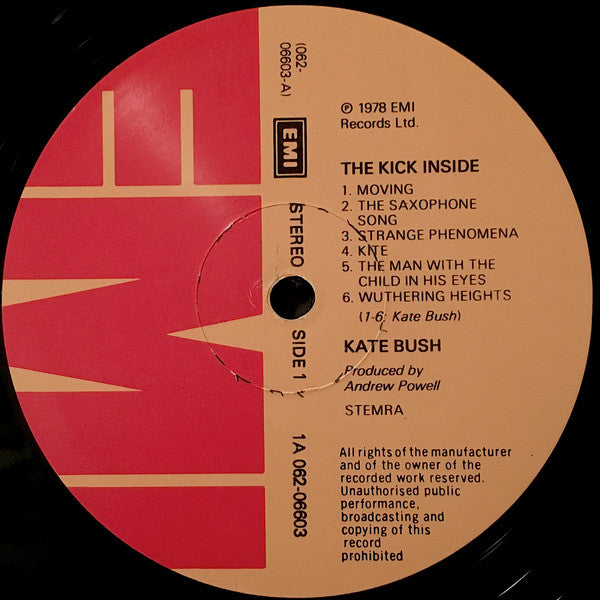 Kate Bush : The Kick Inside (LP,Album,Reissue)