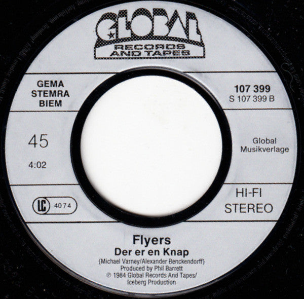 Flyers, The : Jogging To The Beat (7",Single,45 RPM)