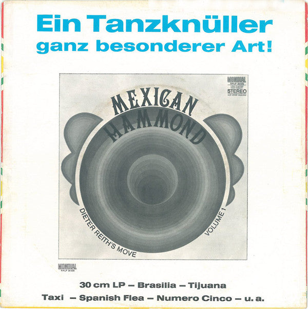 Dieter Reith's Move* : Mexican Paloma / More And More Amor (7", Single)