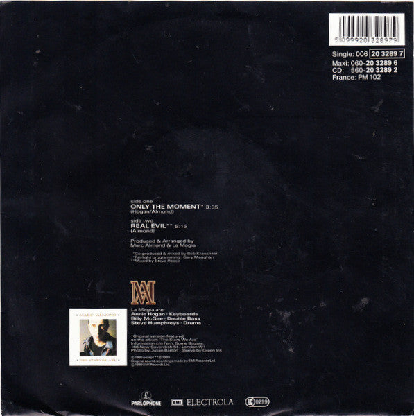 Marc Almond : Only The Moment (7",45 RPM,Single,Stereo)