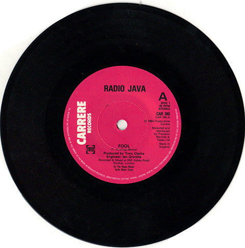Radio Java : Fool (7",45 RPM,Single)