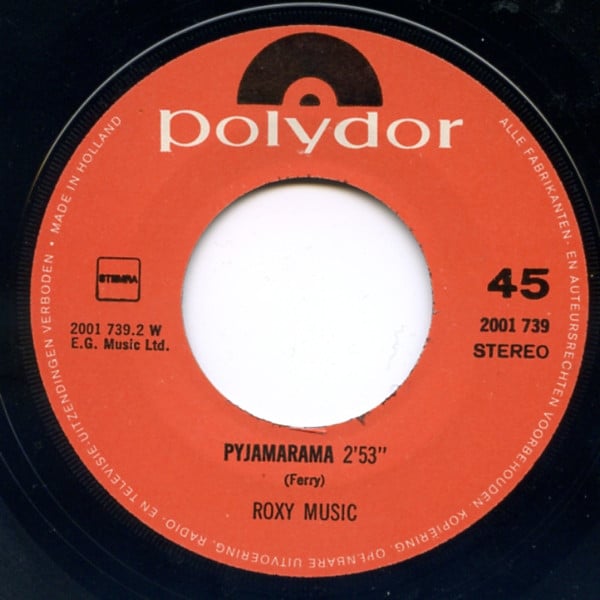 Roxy Music : Virginia Plain / Pyjamarama (7",45 RPM,Single)