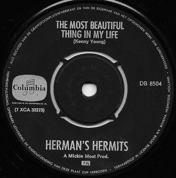 Herman's Hermits : Something's Happening  (7",45 RPM,Single)