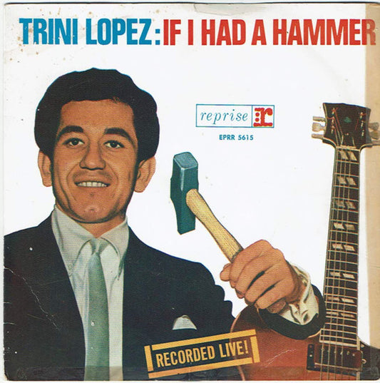 Trini Lopez Trio, The : Trini Lopez At PJ's (7",EP,Mono)