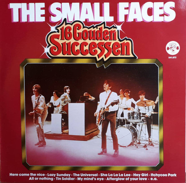 Small Faces : 16 Gouden Successen (LP,Compilation,Reissue)