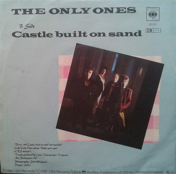 Only Ones, The : Fools (7",Single,45 RPM)