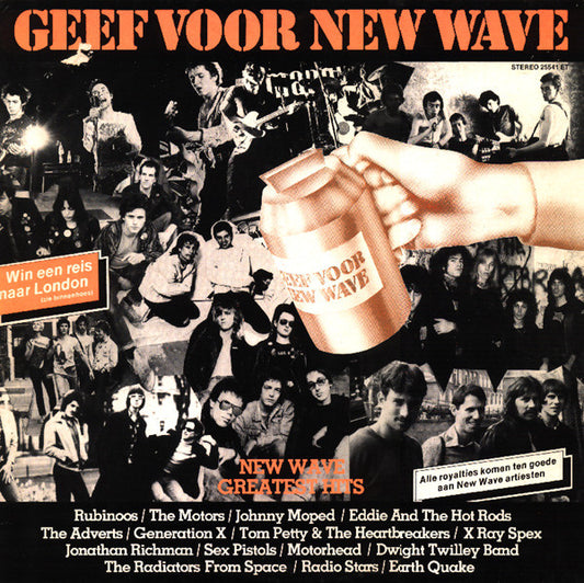 Various : Geef Voor New Wave (LP,Compilation)