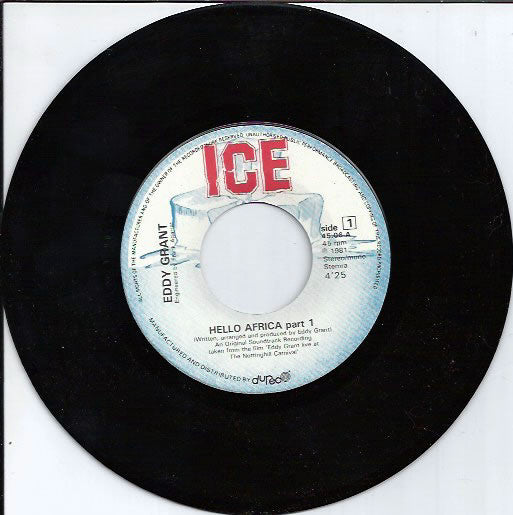 Eddy Grant : Hello Africa (7")