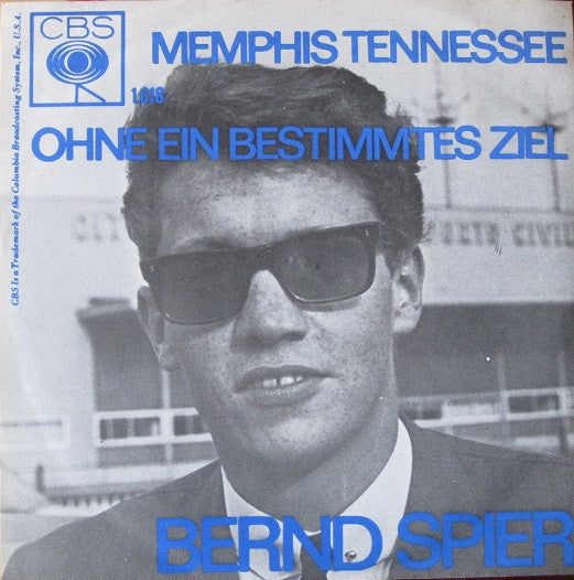 Bernd Spier : Memphis Tennessee (7",45 RPM,Single)