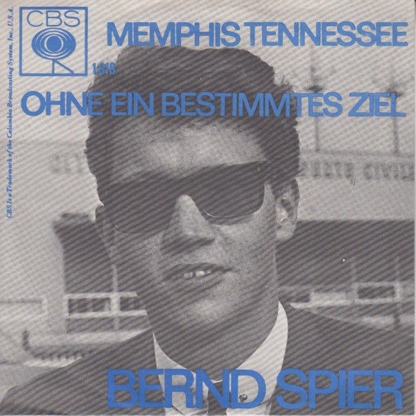 Bernd Spier : Memphis Tennessee (7",45 RPM,Single)