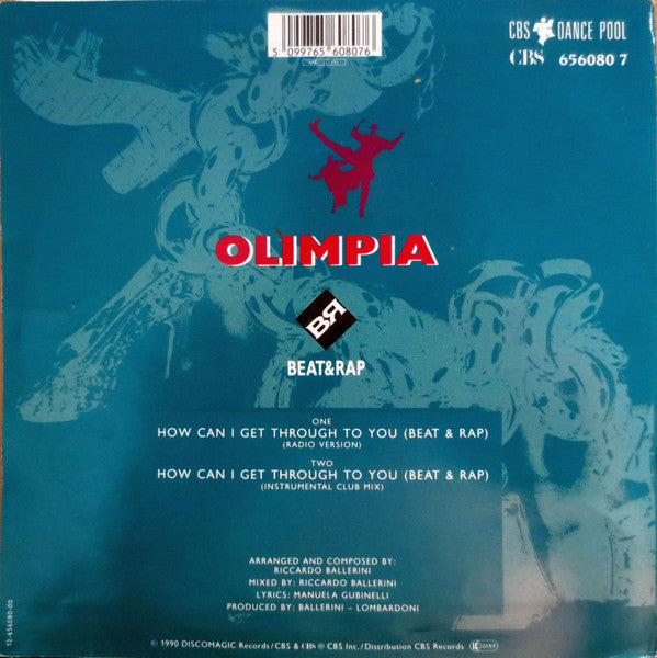 Olimpia : How Can I Get Through To You (Beat & Rap) (7",45 RPM,Single)