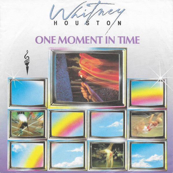 Whitney Houston : One Moment In Time (7",Single,45 RPM)