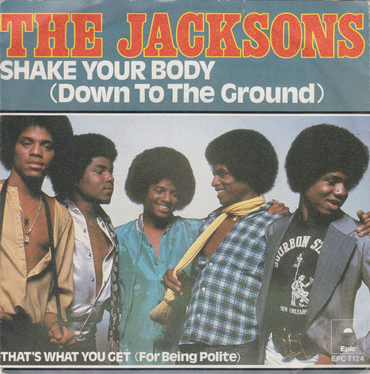 Jacksons, The : Shake Your Body (Down To The Ground) (7",45 RPM,Single)