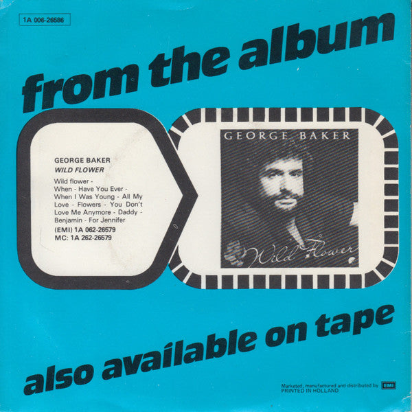 George Baker : All My Love (7",45 RPM,Single,Stereo)