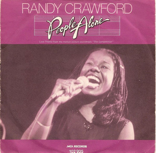 Randy Crawford : People Alone (7",Single,45 RPM)