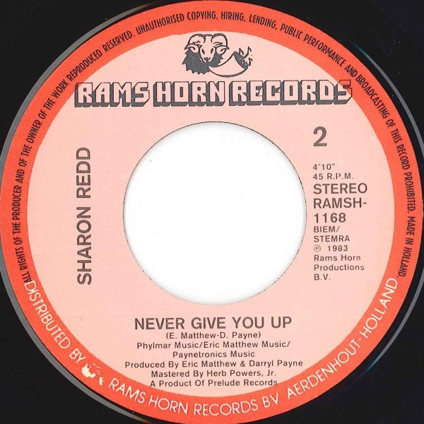 Sharon Redd : In The Name Of Love (7",45 RPM)