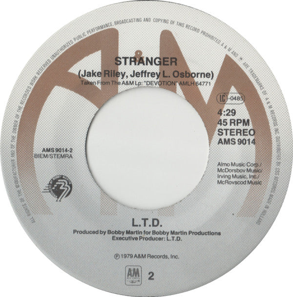 L.T.D. : Shine On (7",45 RPM)