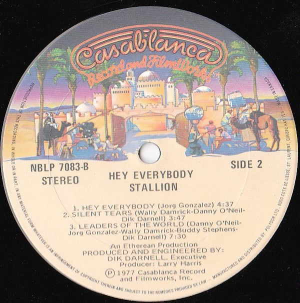 Stallion (2) : Hey Everybody (LP,Album)