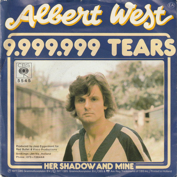 Albert West : 9.999.999 Tears (7")