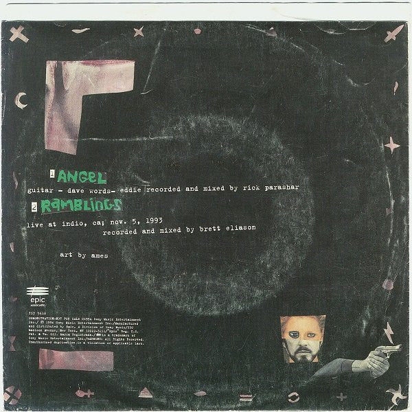 Pearl Jam : Angel (7",Single,Promo,Limited Edition)