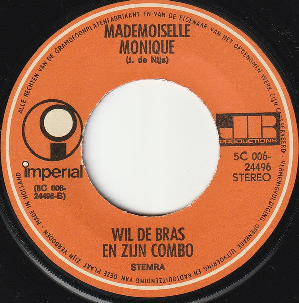 Combo Wil De Bras : Donna (7",45 RPM,Single,Stereo)