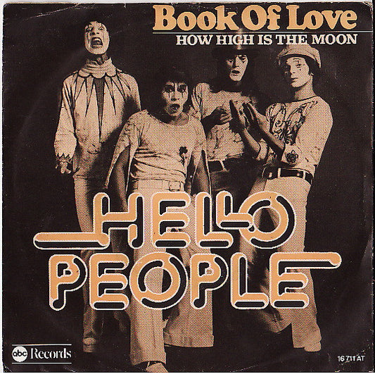 Hello People : Book Of Love (7",Single,45 RPM)