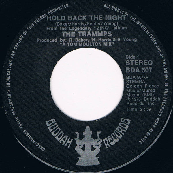 Trammps, The : Hold Back The Night (7",45 RPM,Single)