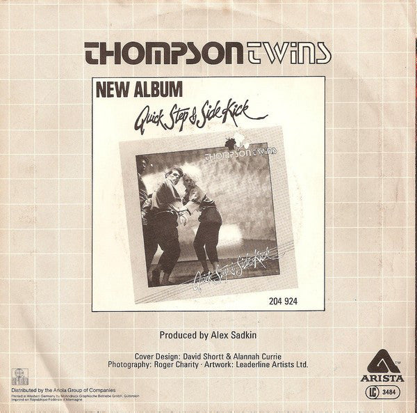 Thompson Twins : Love On Your Side (7",Single,45 RPM)