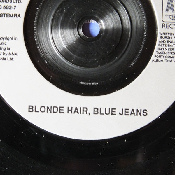 Chris de Burgh : Blonde Hair Blue Jeans (7",45 RPM,Single)