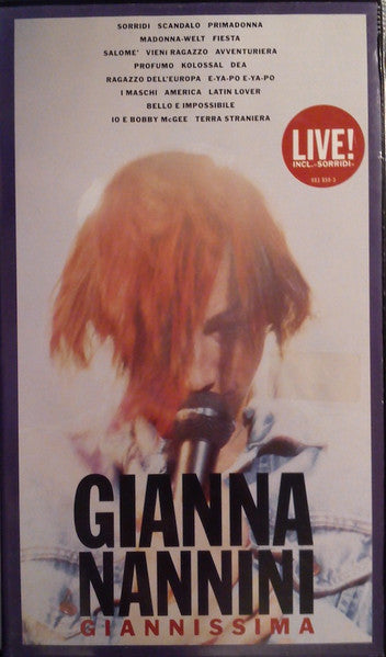 Gianna Nannini : Giannissima (PAL)