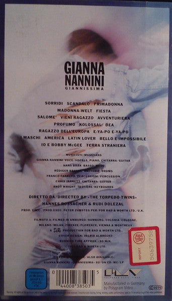 Gianna Nannini : Giannissima (PAL)