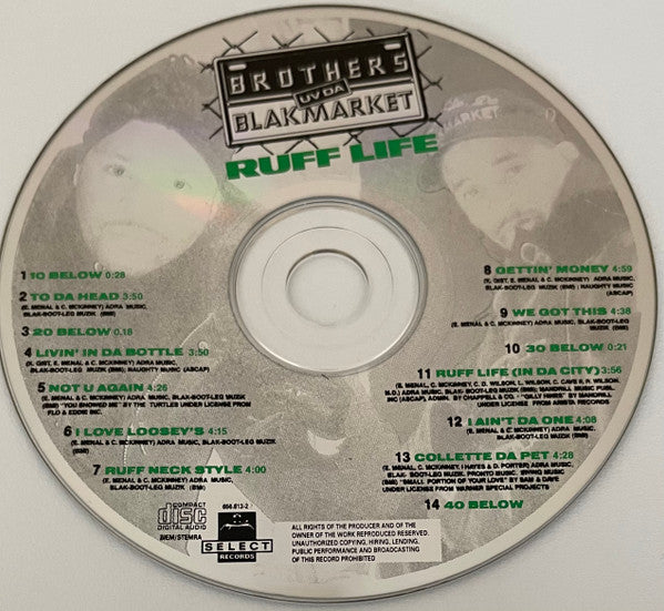 Brothers Uv Da Blakmarket : Ruff Life (Album)